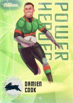 2023 NRL Traders Titanium - Power Heroes #PH13 Damien Cook Front